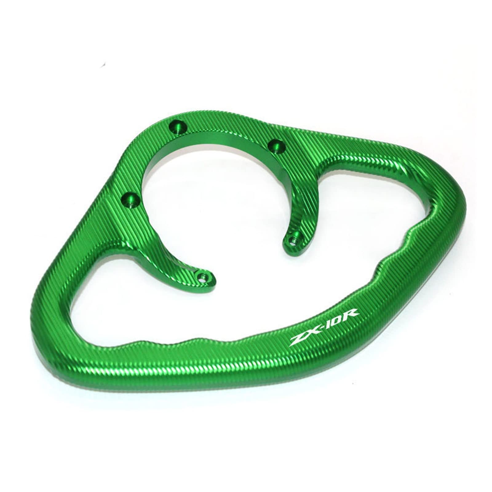 Für Ka*wasa&ki Ninja ZX-10R ZX10R ZX 10R 2004-2021 CNC Motorrad Passagier Handgriffe Handgriff Tank Grab Bar Griffe Armres Beifahrergriff(Color:Green) von ORSQU