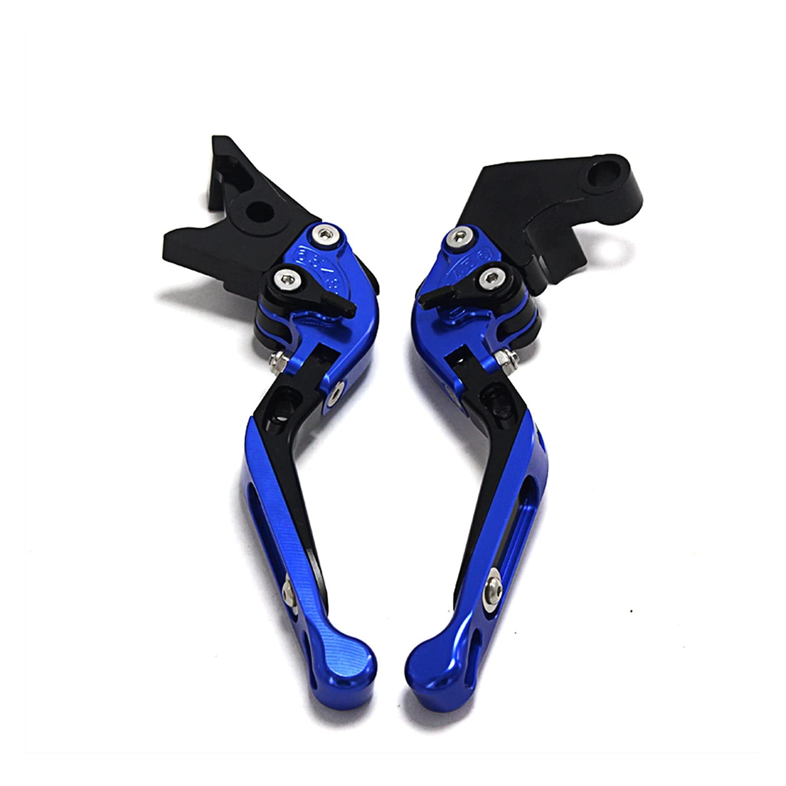 Motorrad Klappbare Ausziehbare CNC Moto Einstellbare Kupplungsbremshebel for Be*nel&li Jinpeng 502 TRK502 TRK 502X 2019 2018(Blue+Black+Blue) von ORSQU