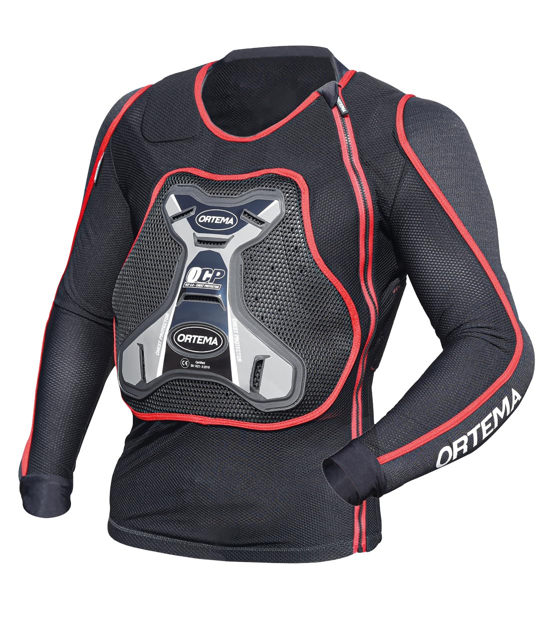 ORTEMA ORTHO-MAX Jacket DUO - Protektorenjacke für den optimalen Rundumschutz - Schützt die Wirbelsäule, Brust, Schultern und Ellenbogen - Motocross/Enduro (3XL) von ORTEMA