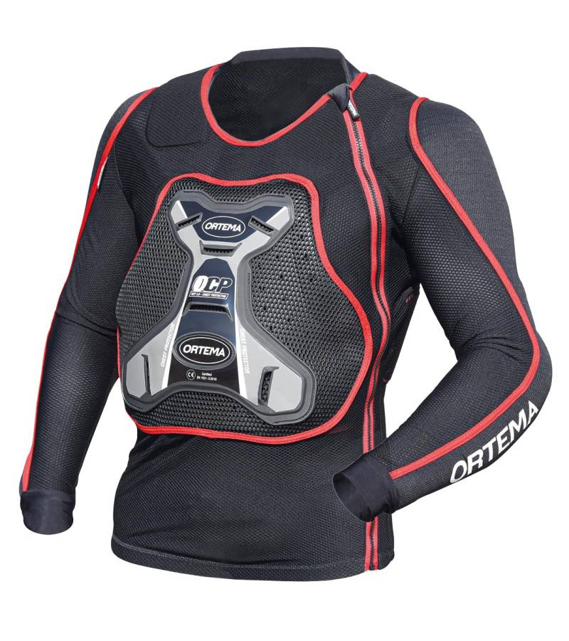 ORTEMA ORTHO-MAX Jacket DUO - Protektorenjacke für den optimalen Rundumschutz - Schützt die Wirbelsäule, Brust, Schultern und Ellenbogen - Motocross/Enduro (3XL) von ORTEMA