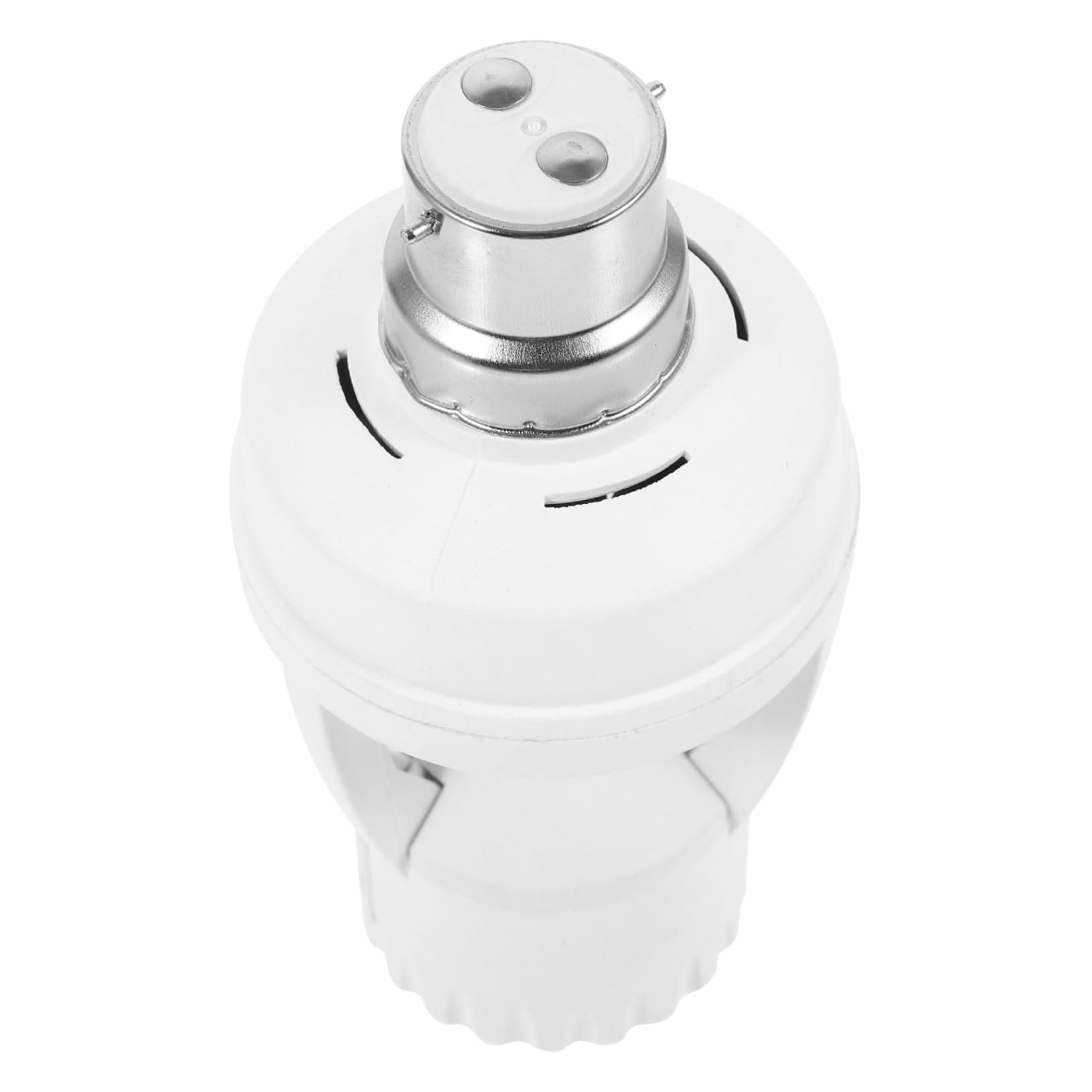 OSALADI 3 Stk B22 Induktion lampen halter Adapter b22 auf e27 Lampenfassung mit Stecker intelligente Glühbirnen Steckdosenadapter e27 infrarotlampenfassung bewegungssensor licht buchse LED von OSALADI