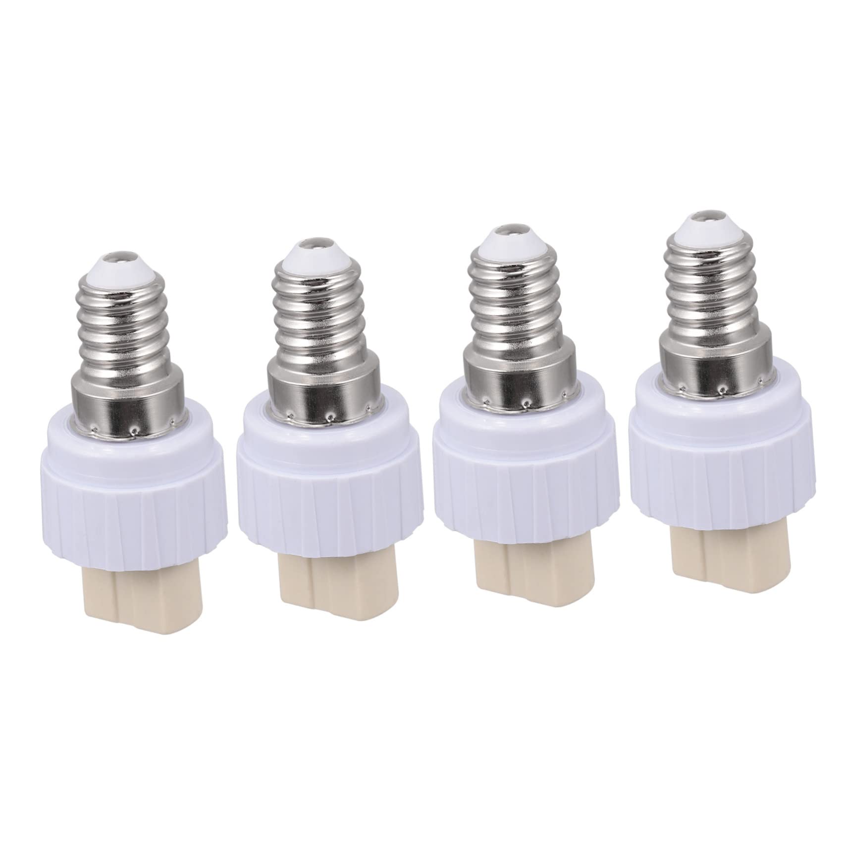 OSALADI 4er Set E14 Zu G9 Lampensockel Adapter Keramischer LED Lampen Konverter Für Glühbirnen 220V Schraubadapter Für Energieeffiziente Beleuchtung von OSALADI