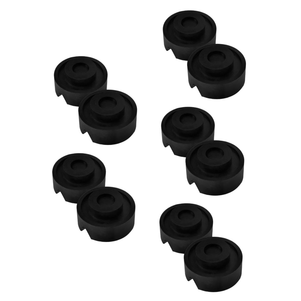 OSALADI 5 Sätze 5 Sets Wagenheber Pad Adapter Kfz Anhänger Wagenheber Wagenheber Pads Ersatz Wohnmobil Wagenheber Pads Pad Adapter Werkzeug Wagenheber Pad Für 2 Stück * 5 von OSALADI