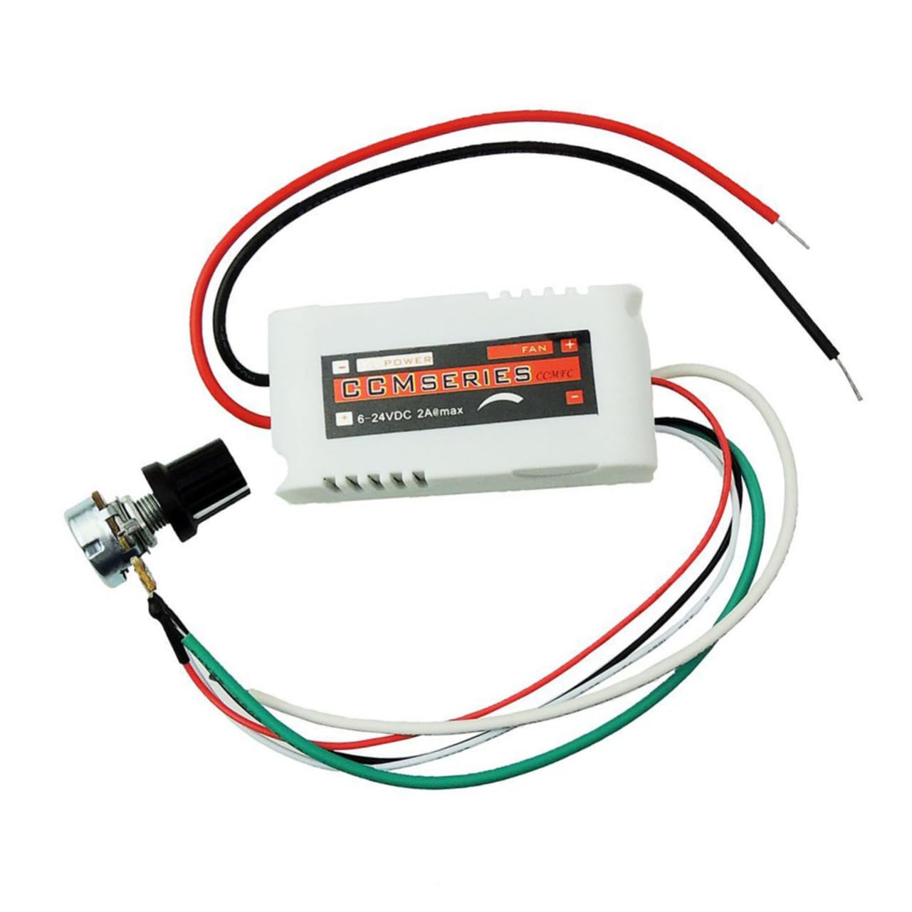 OSALADI CCMFC 12V 2A DC Motor Controller PWM Regelung Für DC Motoren Einstellbarer Geschwindigkeitsregler Mit Schalter Ideal Für Verschiedene Anwendungen von OSALADI