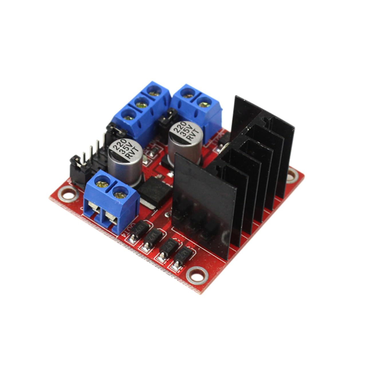 OSALADI L298N Schrittmotor Treiber Modulkarten DC 5 35V Dual H Brücke Motorsteuerung Für Schrittmotoren von OSALADI