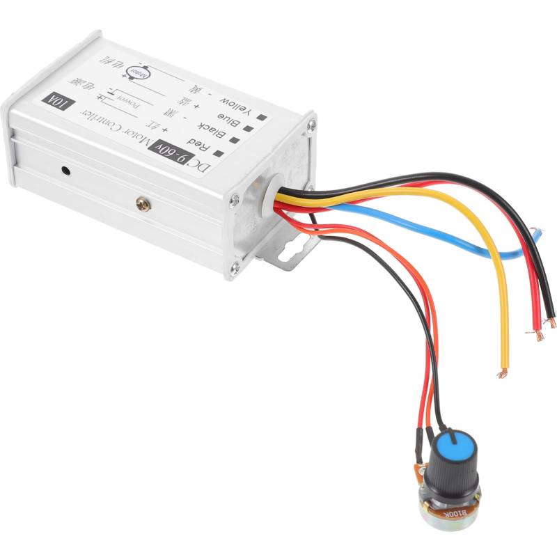 OSALADI PWM Motor Controller 9 60V 10A 1200W Einstellbarer Drehzahlregler Für DC Motoren Reversibel Präzise Steuerung Ideal Für Verschiedene Anwendungen von OSALADI