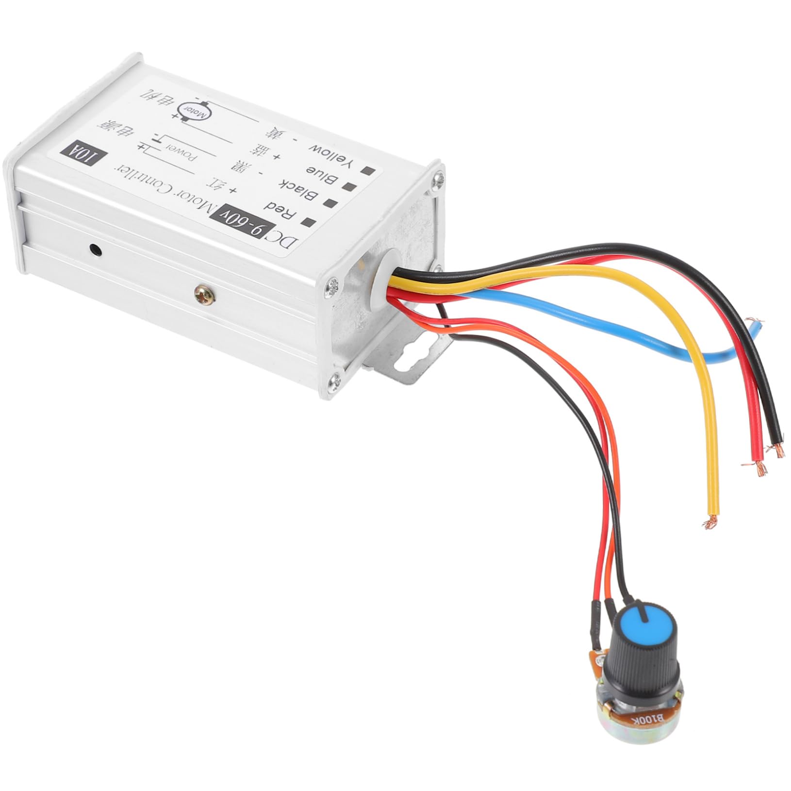 OSALADI PWM Motor Controller 9 60V 10A 1200W Mit Einstellbarer Geschwindigkeit Reversibler Motorsteuerung Und Kompakter Bauweise Ideal Für DC Motoren Und Anwendungen Der Elektronik von OSALADI