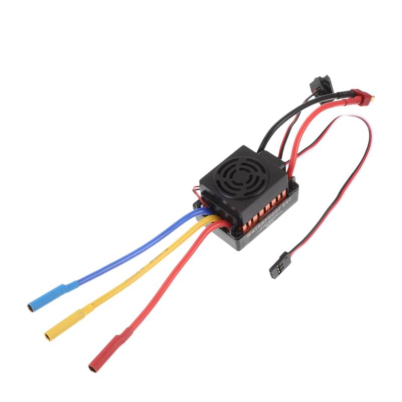 OSALADI Regler rc plastikenten plasure caakg uzaktan kumandalı araba Bürstenloser Controller bürstenlos bec Controller für bürstenlose Motoren elektrische Steuerung Brushless-Regler Orange von OSALADI