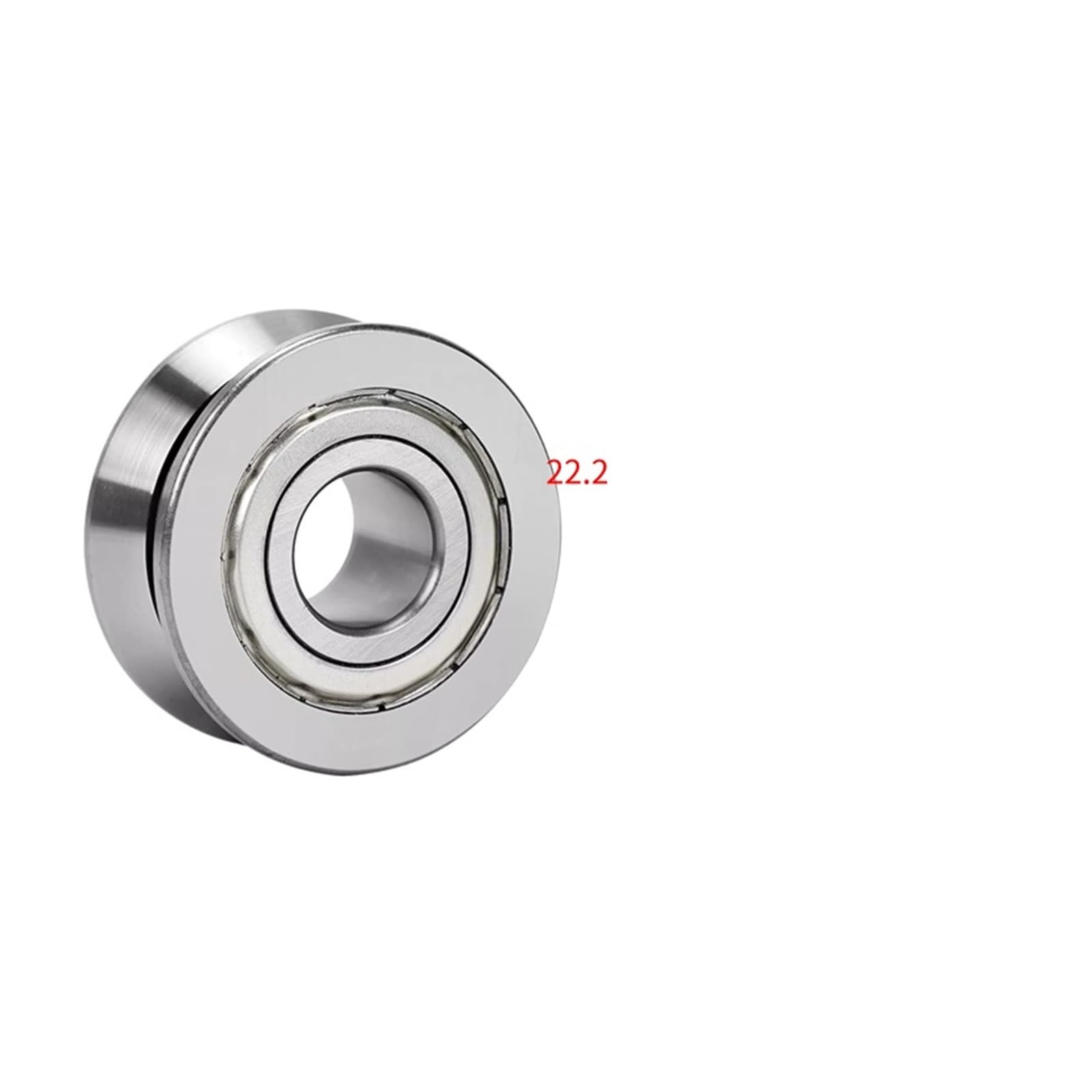 1PCS V-Groove Rail Roller Series Bearing LV202-38 ZZ 2RS Inner Diameter 15mm Outer Diameter 38mm Height 17mm OSBCMZGE von OSBCMZGE