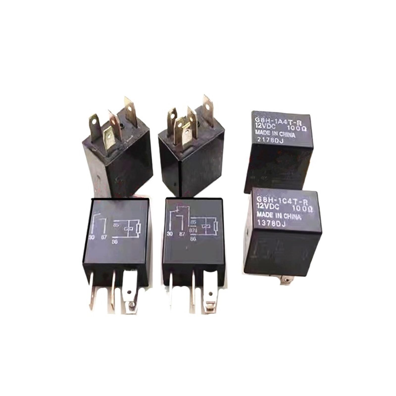 G8H-1A4T-R-12VDC G8H-1C4T-R-12VDC G8H-1A4T-R 12VDC G8H-1C4T-R 12VDC motorcycle relay 4 pin 5 pin OSBCMZGE(G8H-1C4T-R-12VDC) von OSBCMZGE