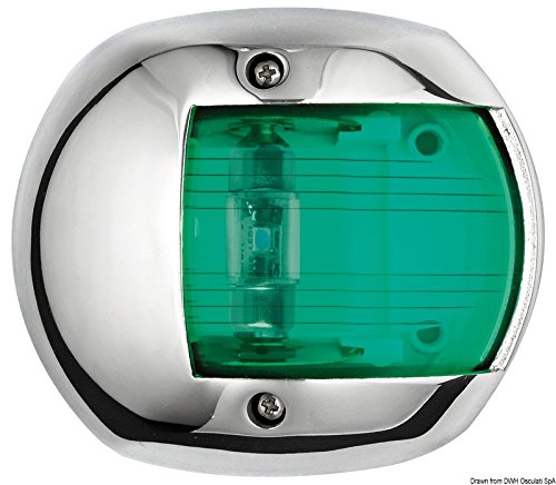 Osculati Compact Led-Navigationslicht 112,5° grün von OSCULATI