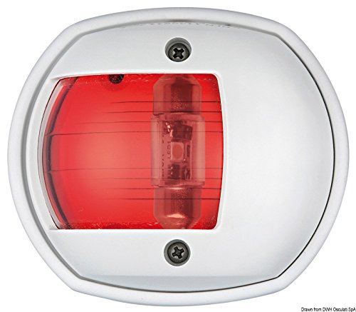 Osculati Compact Led-Navigationslicht weiß/112,5° Links von OSCULATI