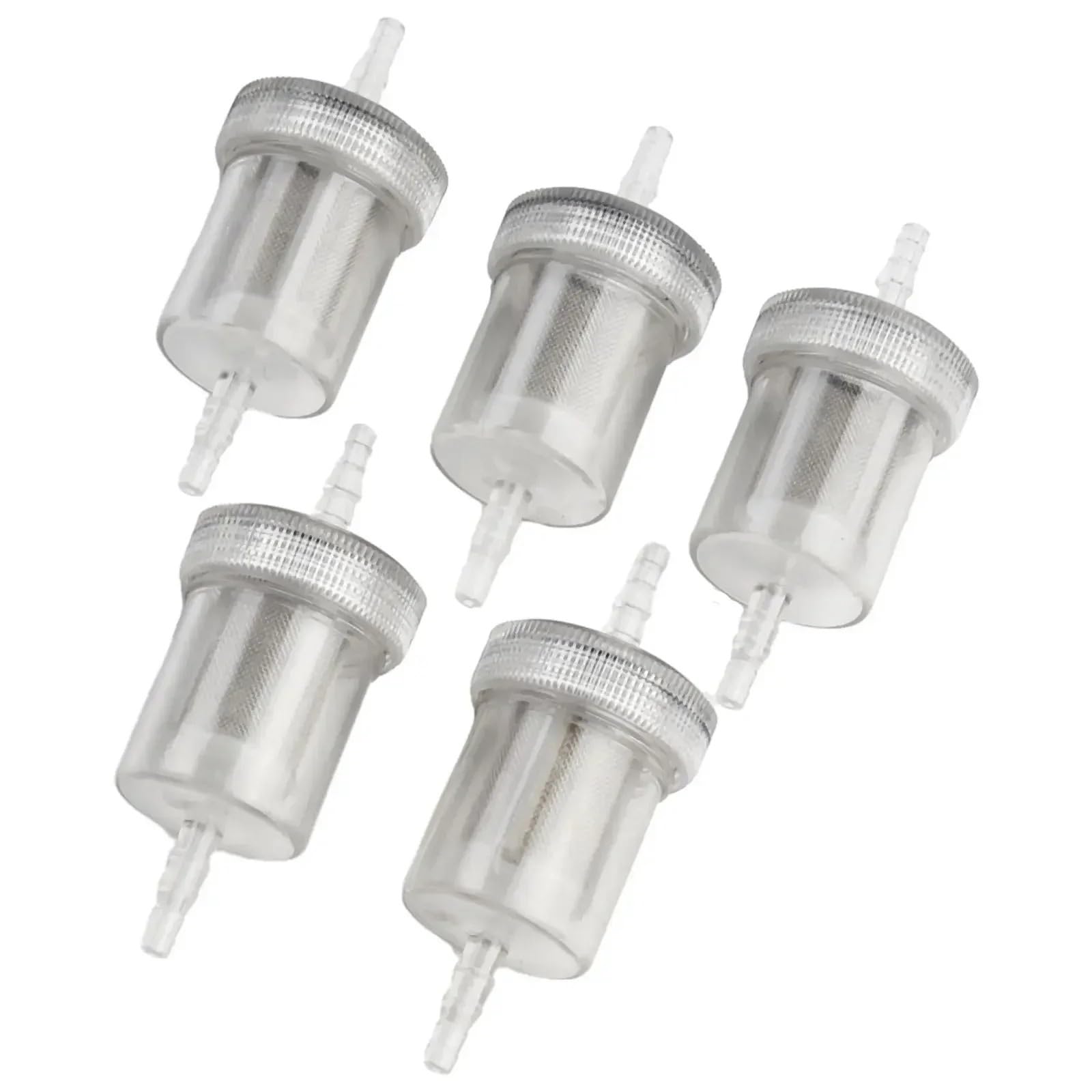 OSERRIR [Replacement] 5PCS 4mm for Diesel In Line Kraftstoff Filter Kit Gas Filter for Webasto for Eberspacher Luft-Heizung for Diesel Set Auto Zubehör Transparent Ca von OSERRIR