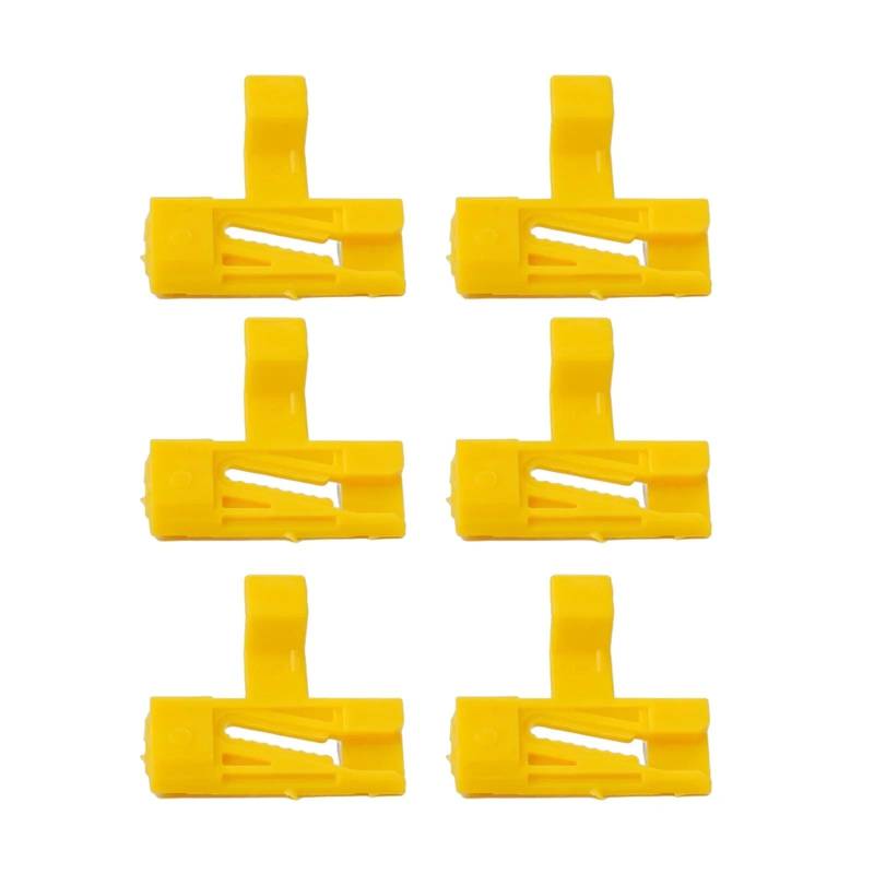 OSERRIR [Replacement] 6 stücke Kunststoff Windschutzscheibe Molding Side Trim Clip 30678009 for Volvo S60 XC70 V70 2000-09 Teile for Windschutzscheiben von OSERRIR