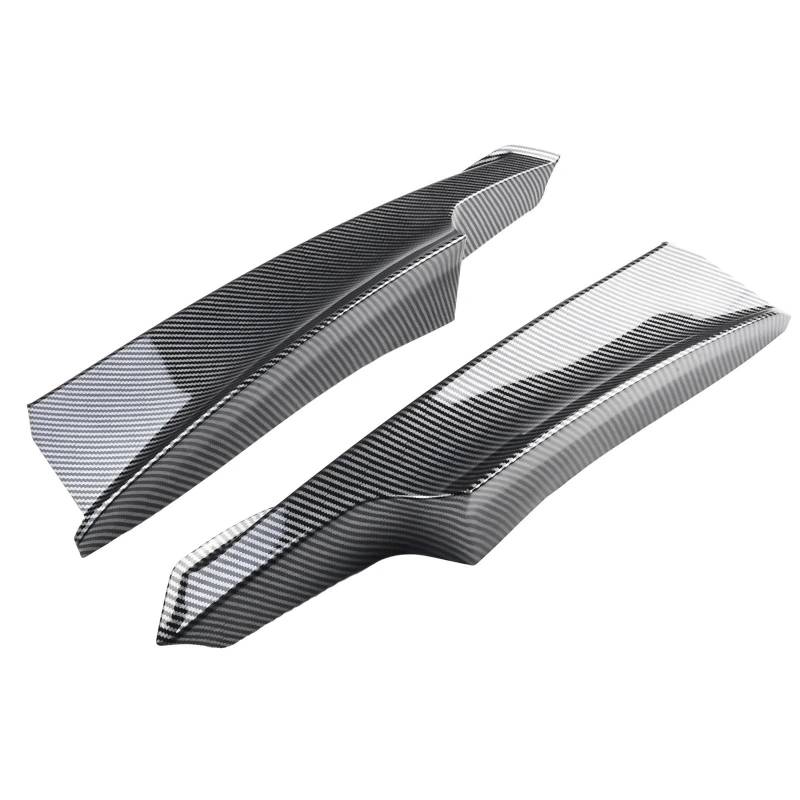 OSERRIR [Replacement] Frontlippe Bumper Spoiler Splitter for BMW 3 for Serie for F30 for M for Sport 320i 325i 13–2019, Stoßstangen-Seitensplitter-Abdeckung, Innenzubehör (Carbon Look) von OSERRIR