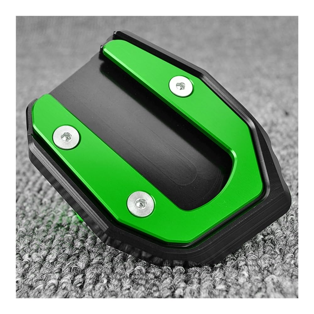 Motorrad Kickstand Fuß Seitenständer Für Kawasaki VN650 VN 650 2015-2021 2020 Motorrad Ständer Vergrößern Pad Fuß Seite Stehen Motorrad Zubehör Motorräder von OSNFTXPED