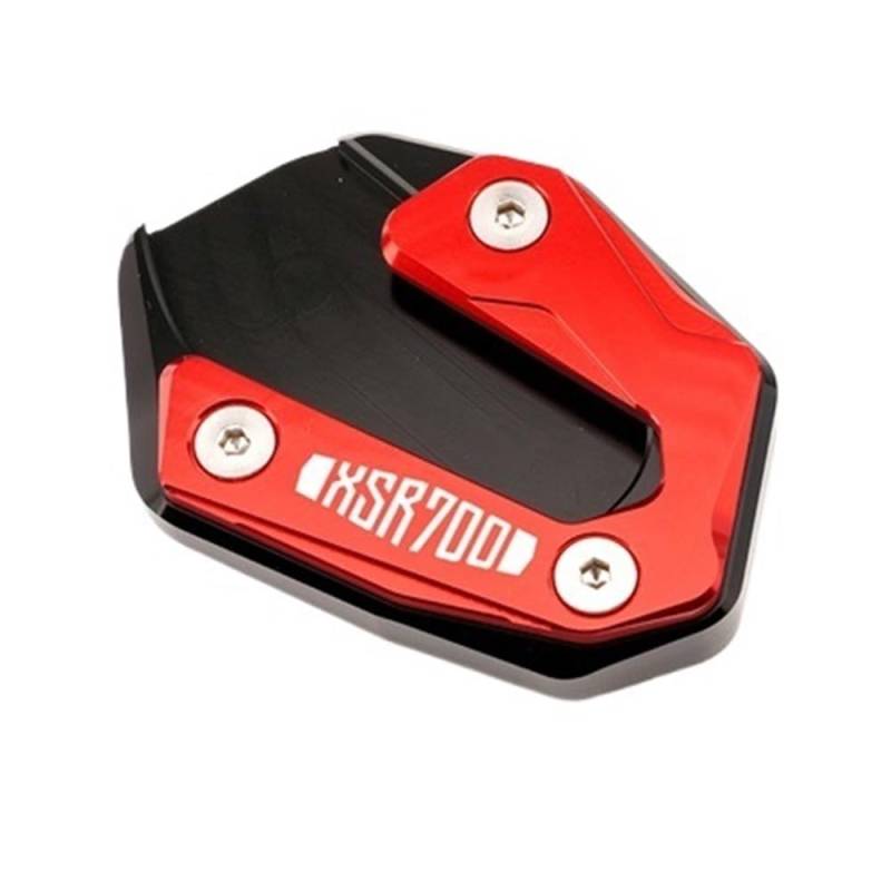 Motorrad Kickstand Fuß Seitenständer Für XSR700 XSR Xsr 700 2014-2024 Zubehör Motorrad Kickstand Fuß Seite Stehen Vergrößerer Pad & Reifen Ventil Kappe Motorräder von OSNFTXPED