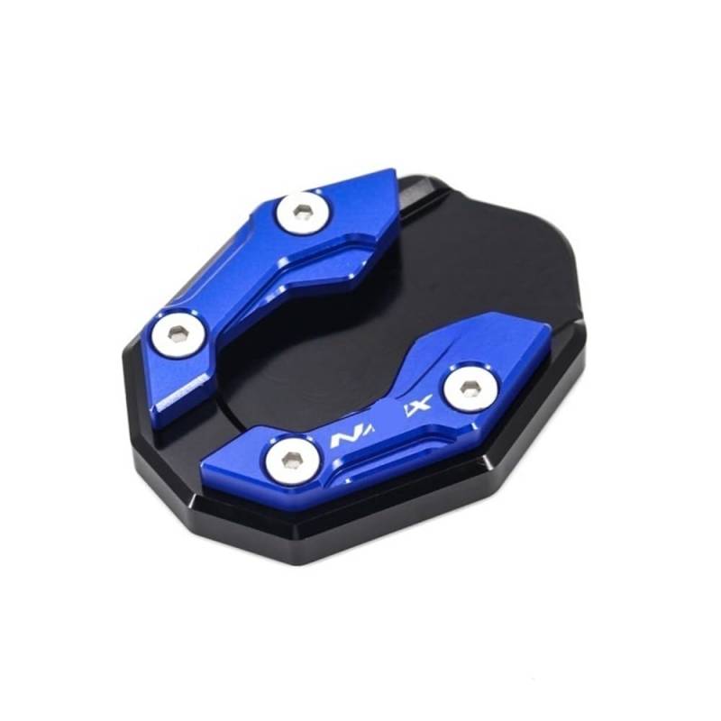 Motorrad Kickstand Fuß Seitenständer Für Ya&maha NMAX155 NMAX125 N MAX 125 155 XMAX300 X MAX 300 MT 15 125 Motorrad Ständer Fuß Pad Unterstützung Seite Stehen Verlängerung von OSNFTXPED