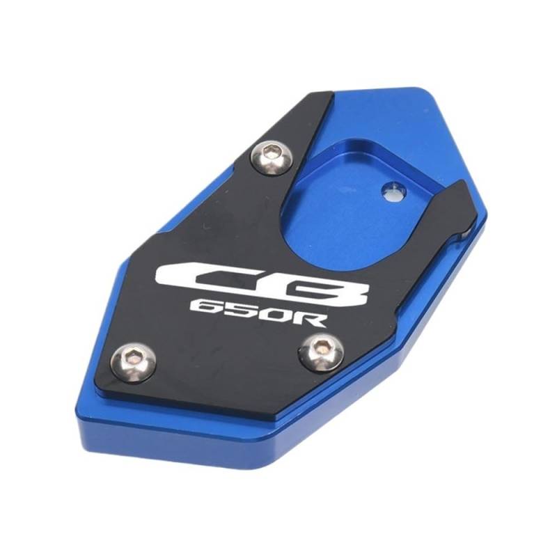 Motorrad Kickstand Fuß Seitenständer Motorrad Ständer Fuß Seite Stehen Verlängerung Pad Unterstützung Platte Vergrößern Stehen Für Ho&nda CBR650R CB650R CBR650F CB650F von OSNFTXPED