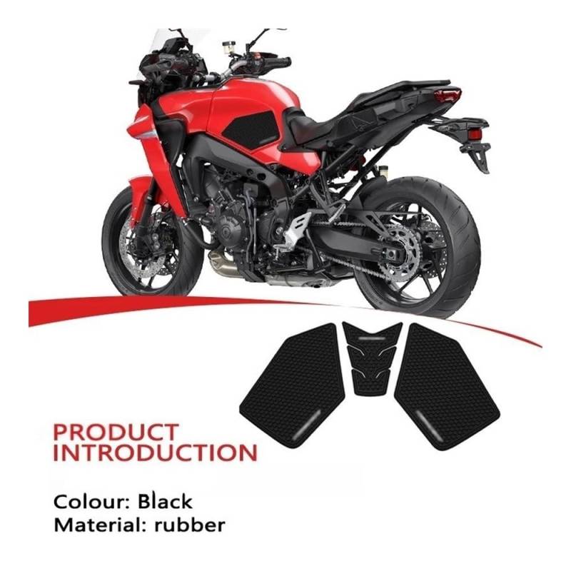 Motorrad-Tank-Aufkleber Anti-Slip Tank Pad Aufkleber Gas Knie Grip Traktion Seite Pad Für Ya&maha Tracer 9 TRACER9 Tracer 9 GT 2021-2023 Motorrad Aufkleber von OSNFTXPED