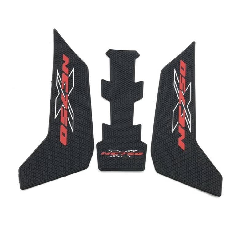 Motorrad-Tank-Aufkleber Für Ho&nda NC750X NC750 X 2018-2020 Motorrad Tank Pad Schutz Aufkleber Gas Knie Grip Tank Traktion Pad Seite Aufkleber von OSNFTXPED