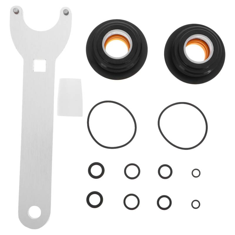 OSOLADY 1 Satz Hydraulikdichtungen, Hydraulisches Lenkungsdichtungsset, Marine-hydraulisches Lenkflüssigkeits-entlüftungsset, Hydraulische Lenkungsdichtung, Hydraulisches von OSOLADY