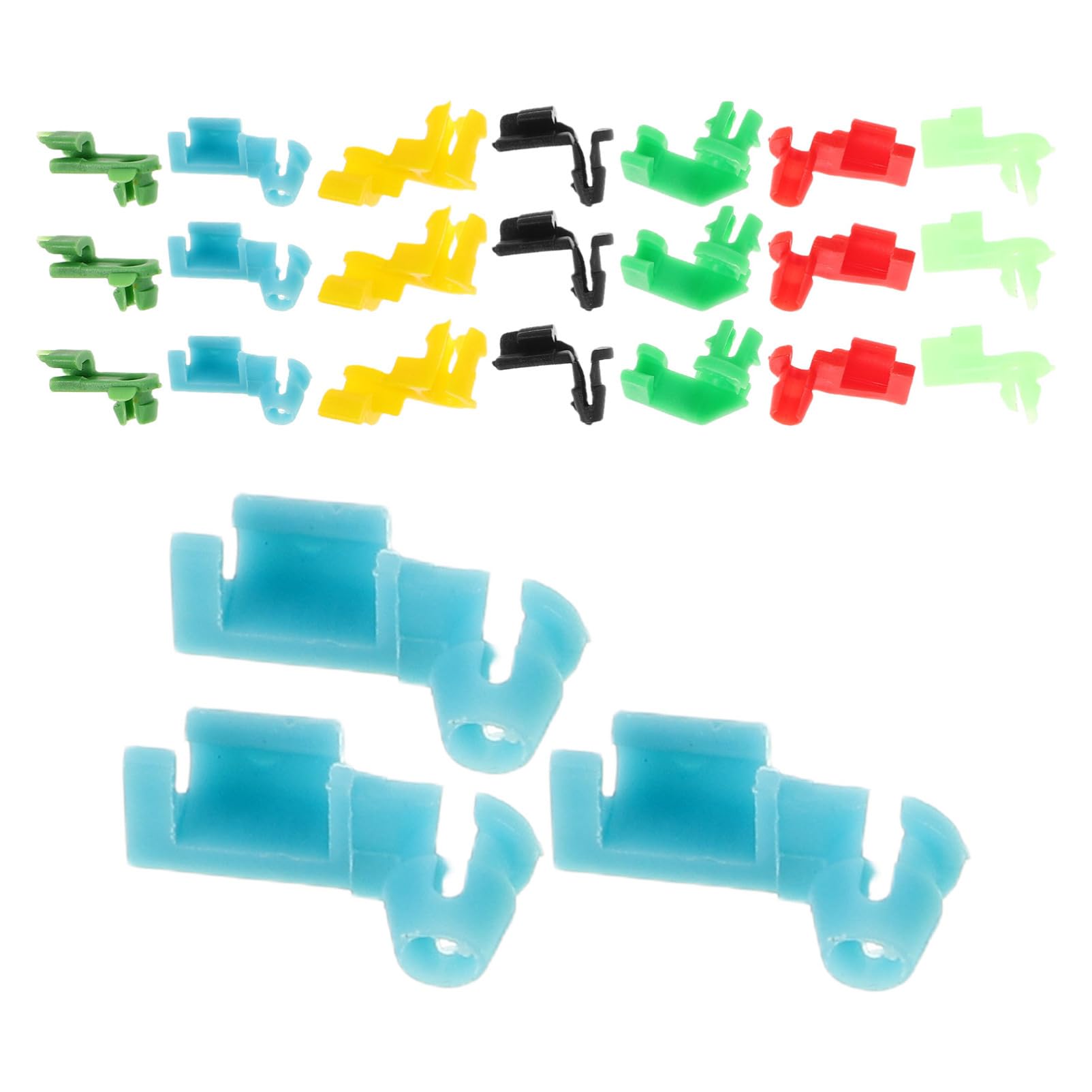 OSOLADY 1 Set Universal-türverriegelungsstangen-Clips Für Die Auto-heckklappe Mit Für Einfache Organisation Und Austausch. Kunststoff-heckklappengriff-stangen-Clips, von OSOLADY