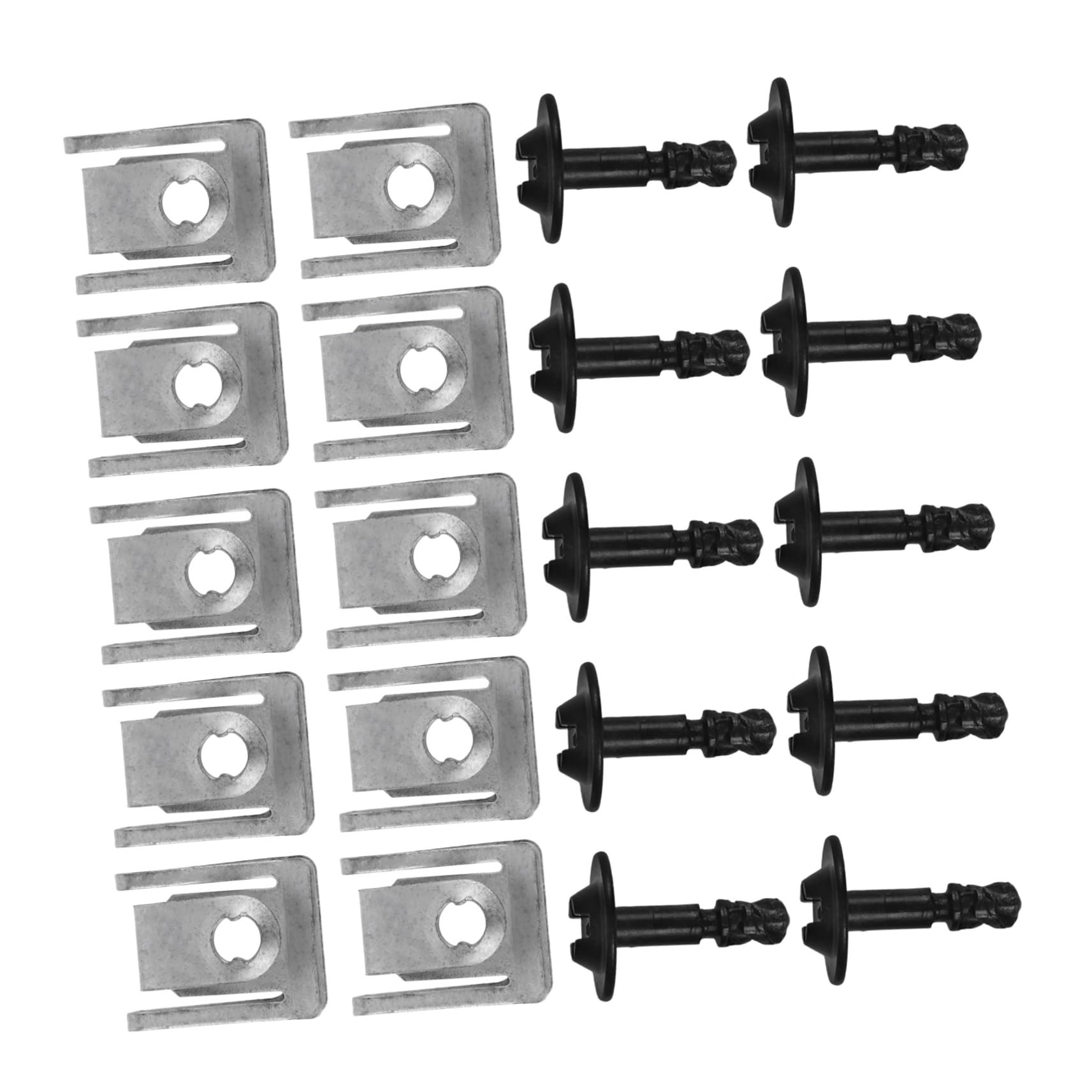 OSOLADY 10 Stück Auto Unterschnalle Autoteil Unterboden Abdeckungsclips Unter Der Motorabdeckung Autoversorgung Motor Spritzschutz Clip Motor Unterboden Schrauben Set Unterboden von OSOLADY