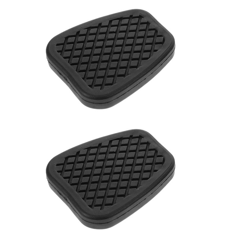 OSOLADY 2 Stück Auto-fußpedal-pads, Rutschfeste Brems- Und Kupplungspedal-gummi-pads, Abdeckung, Kupplungspedal-pad, Ersatz-bremspedal-abdeckung, Bremspedal-pad, Auto-pedal-abdeckungen von OSOLADY