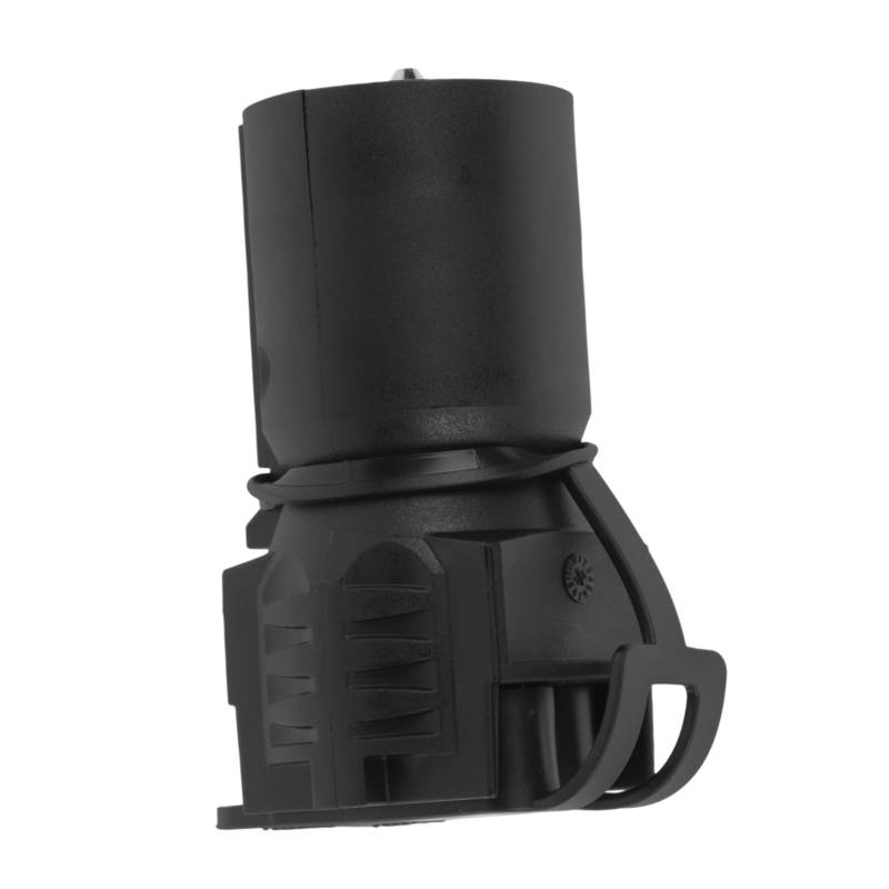 OSOLADY 7 Anhängeradapter wasserdichte Kabelverbinder Anstieg Anhängerbeleuchtungsadapter Haken Adapter Steckdose Adapter Anhängerstecker Stecker für Anhängerbeleuchtung Abs Black von OSOLADY