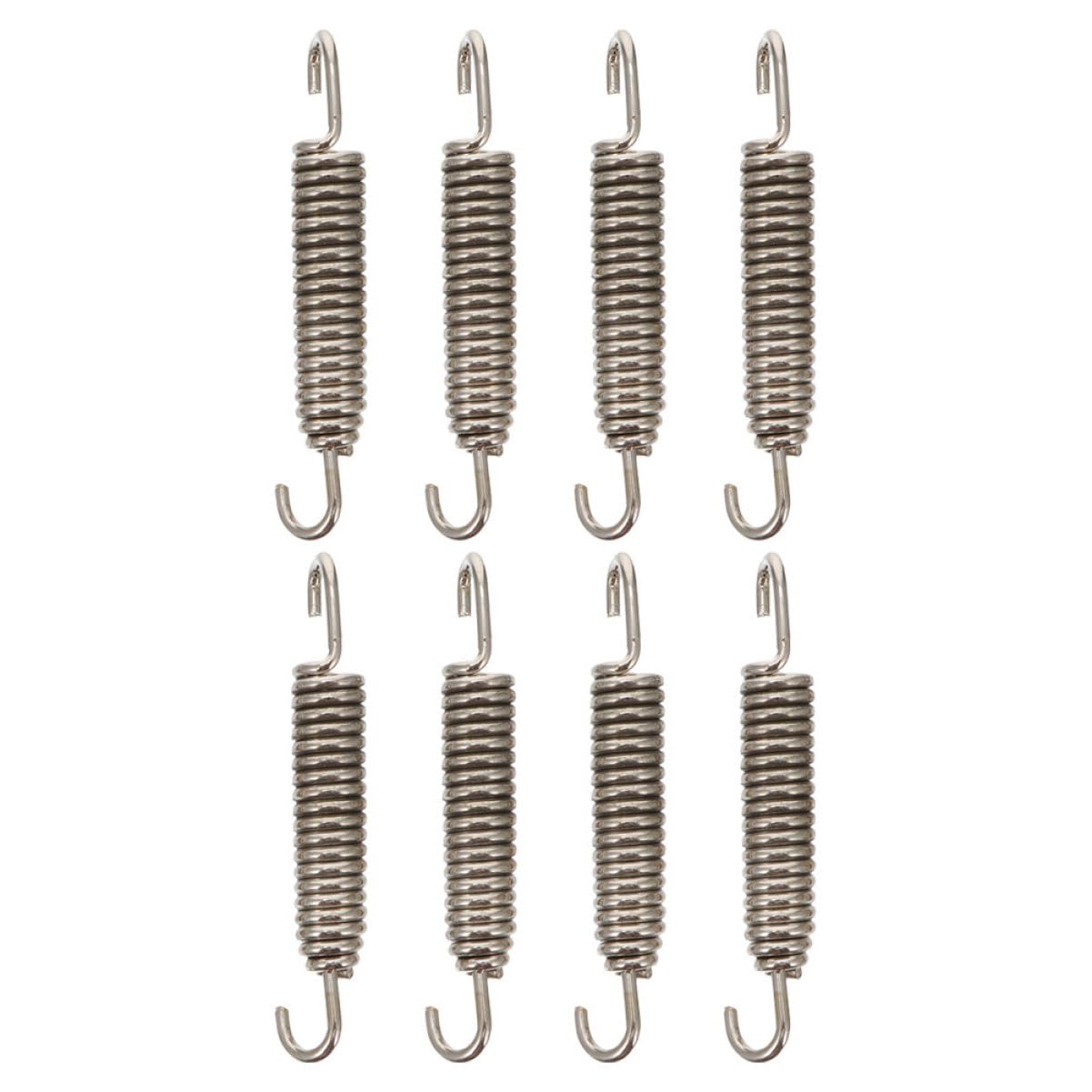 OSOLADY 8 Stück - -auspufffeder, Auspuffrohr, Edelstahl-schalldämpferfedern, Haken, -auspuffrohr-federhaken Für Auspuffrohr-motorradteil von OSOLADY