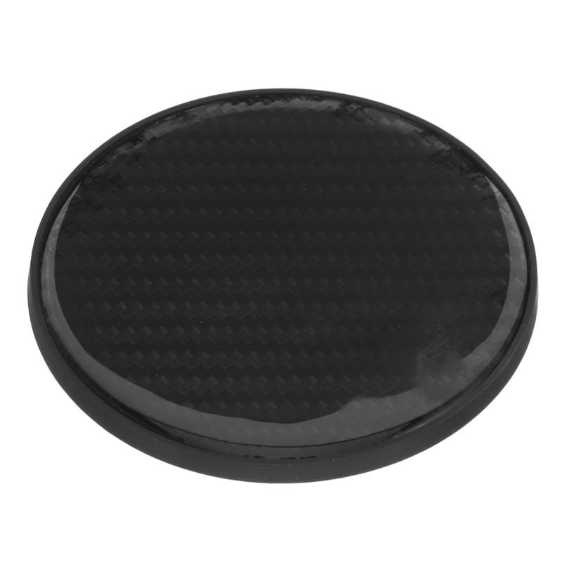 OSOLADY Auto Achterbahn Getränkehalter im Auto Tassenuntersetzer fürs Auto universelles Fahrzeug Auto Tasse Coasters for Drinks Getränkeuntersetzer Cup-Pad Tisch Tasse Matte PVC Black von OSOLADY