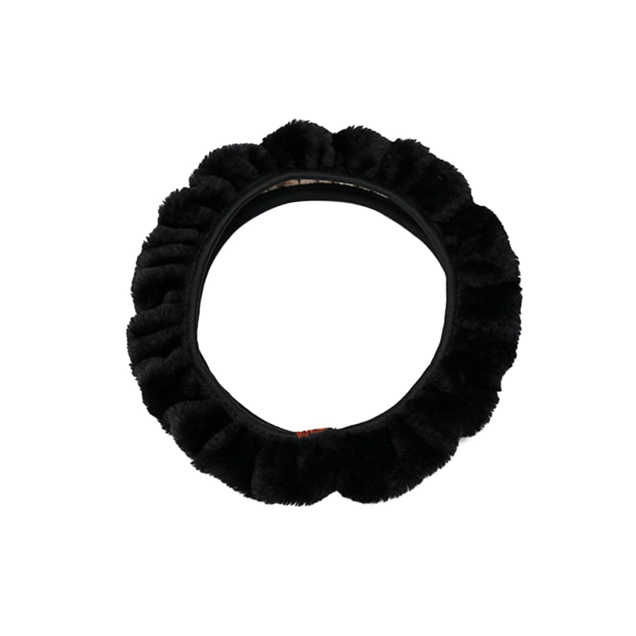 OSOLADY Auto-Lenkradabdeckung autolenkradüberzug car steering wheel covers zubehör für auto auto4parts autozubehör Lenkradbezug unscharfe Lenkradabdeckung Radkappen für Autos Black von OSOLADY