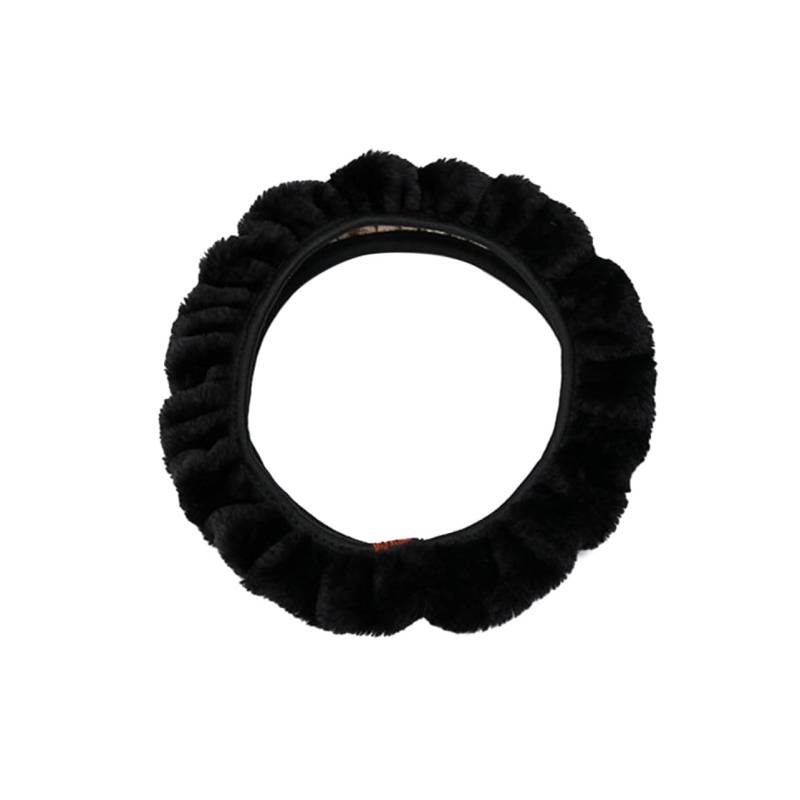 OSOLADY Auto-Lenkradabdeckung autolenkradüberzug car Steering Wheel Covers zubehör für Auto auto4parts autozubehör Lenkradbezug unscharfe Lenkradabdeckung Radkappen für Autos Black von OSOLADY