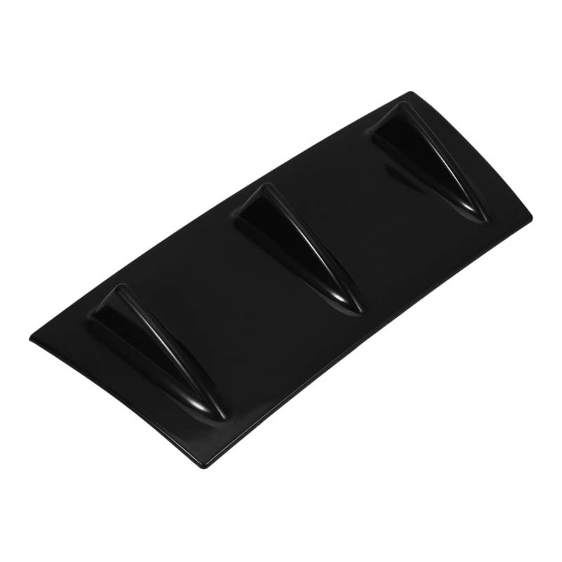 OSOLADY Chassis Haifischflosse Zubehör Heckstoßstangenspoiler-diffusor Auto Heckdiffusor Splitter Für Die Hintere Stoßstange Autospoiler Heckspoiler Spoiler Für Auto Abs Black von OSOLADY