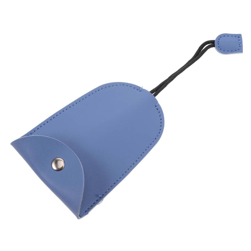 OSOLADY Tasche Für Autoschlüssel Schlüsselbundhülle Kartenhalter Schlüsselanhänger-etui Schlüsselanhänger Mit Reißverschluss Schlüsselbund Halter Geldbörse USB Halter Fall Pu-Leder Blue von OSOLADY