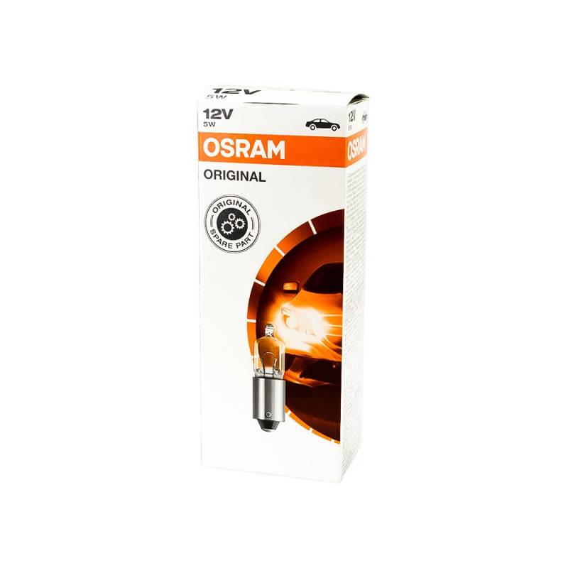 10x OSRAM GLÜHBIRNEN 12V 5W BA9s INNENRAUMBELEUCHTUNG RÜCKLICHT STANDLICHT von Osram