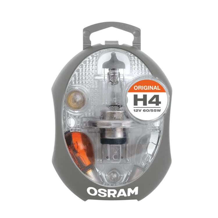 Osram Ersatzlampenbox Sortiment 12V 60/55 W H4, P21W, PY21W, P21/5W, R5W, W5W Sockel P43T von OSRAM