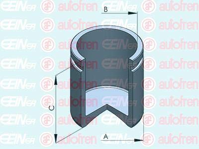 OSSCA Autofrens D025362 Bremssättel & Zubehör von Autofren Seinsa