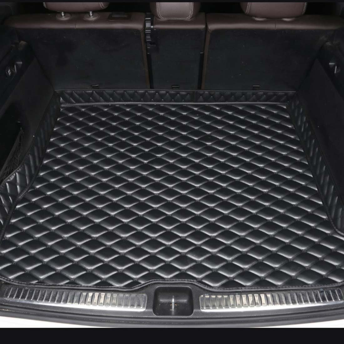 Maßgeschneiderte Kofferraummatten für Audi A6 Avant 2007-2018, wasserdicht, Kratzfest, rutschfest, Schutzabdeckung, Autozubehör für den Innenbereich,D von OSTREY