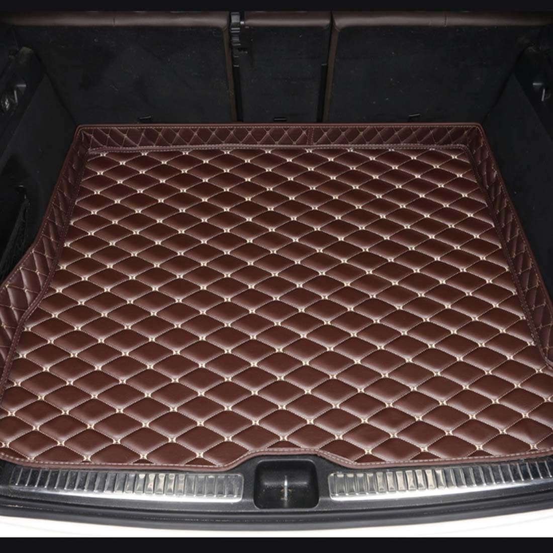 Maßgeschneiderte Kofferraummatten für Peugeot 308CC 2009-2016, wasserdicht, Kratzfest, rutschfest, Schutzabdeckung, Autozubehör für den Innenbereich,F von OSTREY