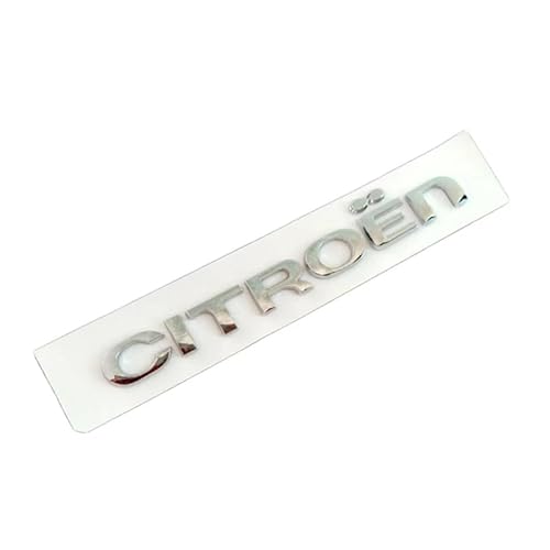 Auto Emblem für Citroen C-Elysee 2016-2023, Badge Autoaufkleber Logo Lenkrad Trunk Motorhaube Selbstklebende Kompatibel ABS Zubehör,A von OSWINT