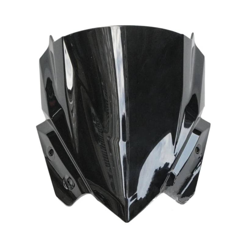 Motorrad Windschild Für Kawasaki Z650 Z 650 2017 2018 2019 Motorrad-Windschutzscheibe Windschutzscheibe(Schwarz) von OTBEHUWJ