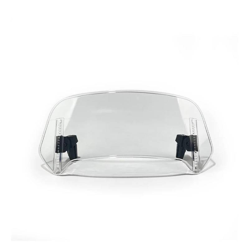 Motorrad Windschild Für Suzuki AN650 AN400 AN125 AN200 Für Burgman 650 400 125 200 Motorrad Windschutzscheibenverlängerung Spoiler Windschutzscheibe Windabweiser(Clear Long) von OTBEHUWJ