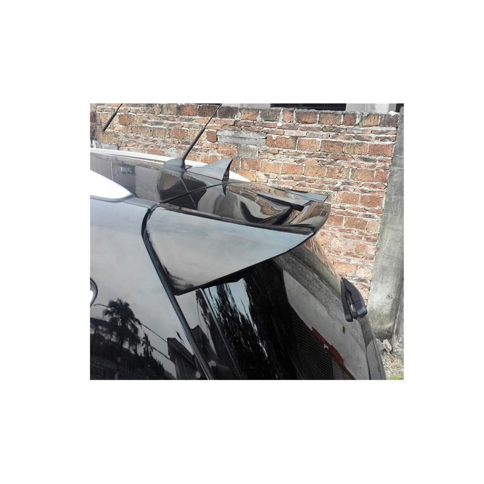 OTBEHUWJ Auto Dach Spoiler Hinten Stamm Spoiler Lippe Flügel Für F&ord Für Escape Für Kuga 2013 2014 2015 2016 2017 2018 2019 2020 Auto Heckspoiler(Schwarz) von OTBEHUWJ