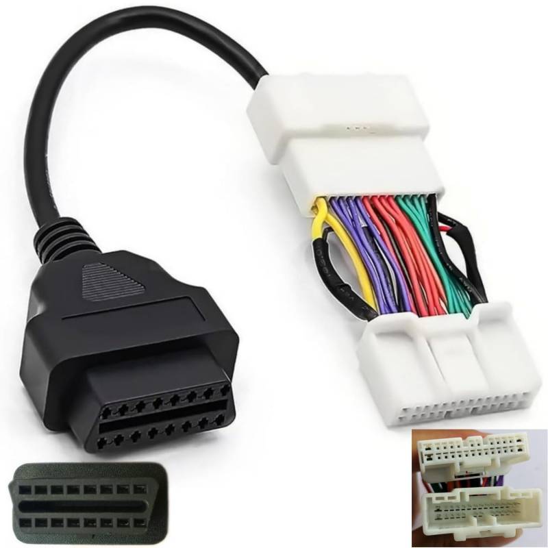 OBD2 Diagnose-Kabelbaum Scanner Splitter 26-Pin Adapter für Tesla Model 3 & Model Y Post Jan 2019 bis heute von OTKEFDI