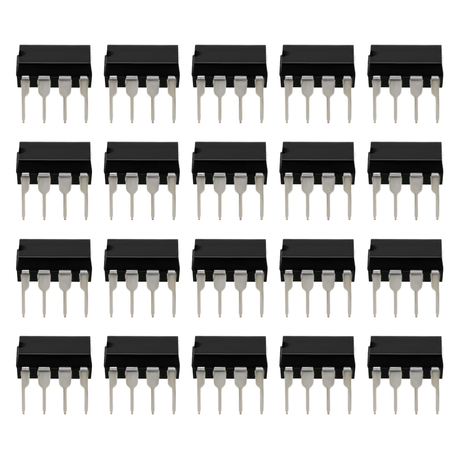 OTOTEC 20 Stück TL071CP Operationsverstärker Ersatz TL071 Operationsverstärker IC-Chip DIP-8 Rauscharmer JFET Eingangschip für die Audiosignalverarbeitung von OTOTEC