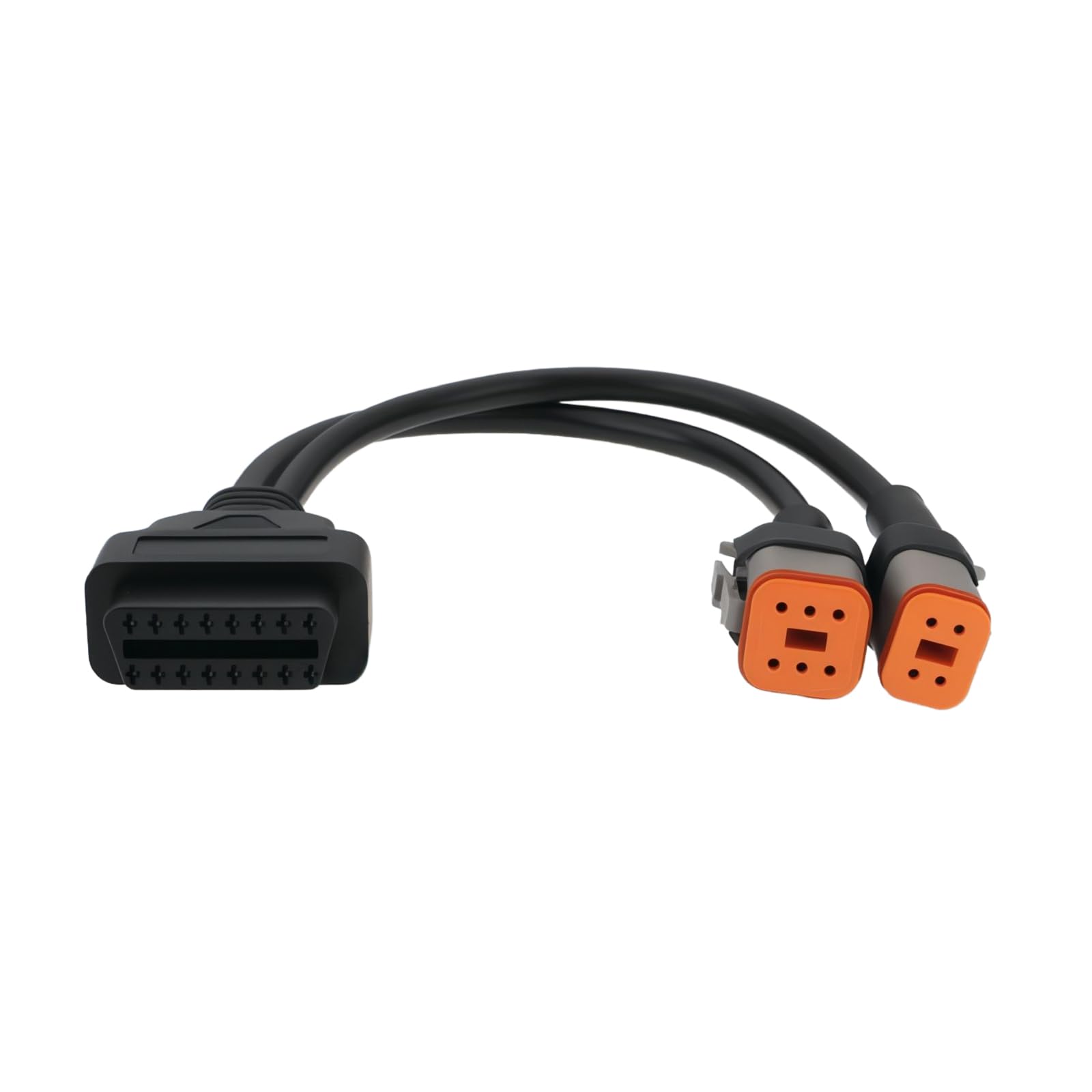 OTOTEC Motorrad Diagnose Adapterkabel OBD2 16 Pin auf 4 Pin+6 Pin Konverter Kabel OBD Scanner Adapterkabel Kompatibel mit Har-ley Davidson von OTOTEC