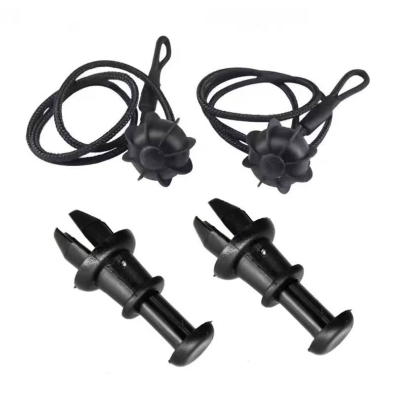 OTOZUM Auto Kofferraum Halteband Kompatibel Mit Seat Für Toledo IV 2013 2014 2015 2016 2017 2018 2019 Kofferraum-Hutablagegurt String Clips Tray String 1K6863447A 1M6867574A(1 Set) von OTOZUM