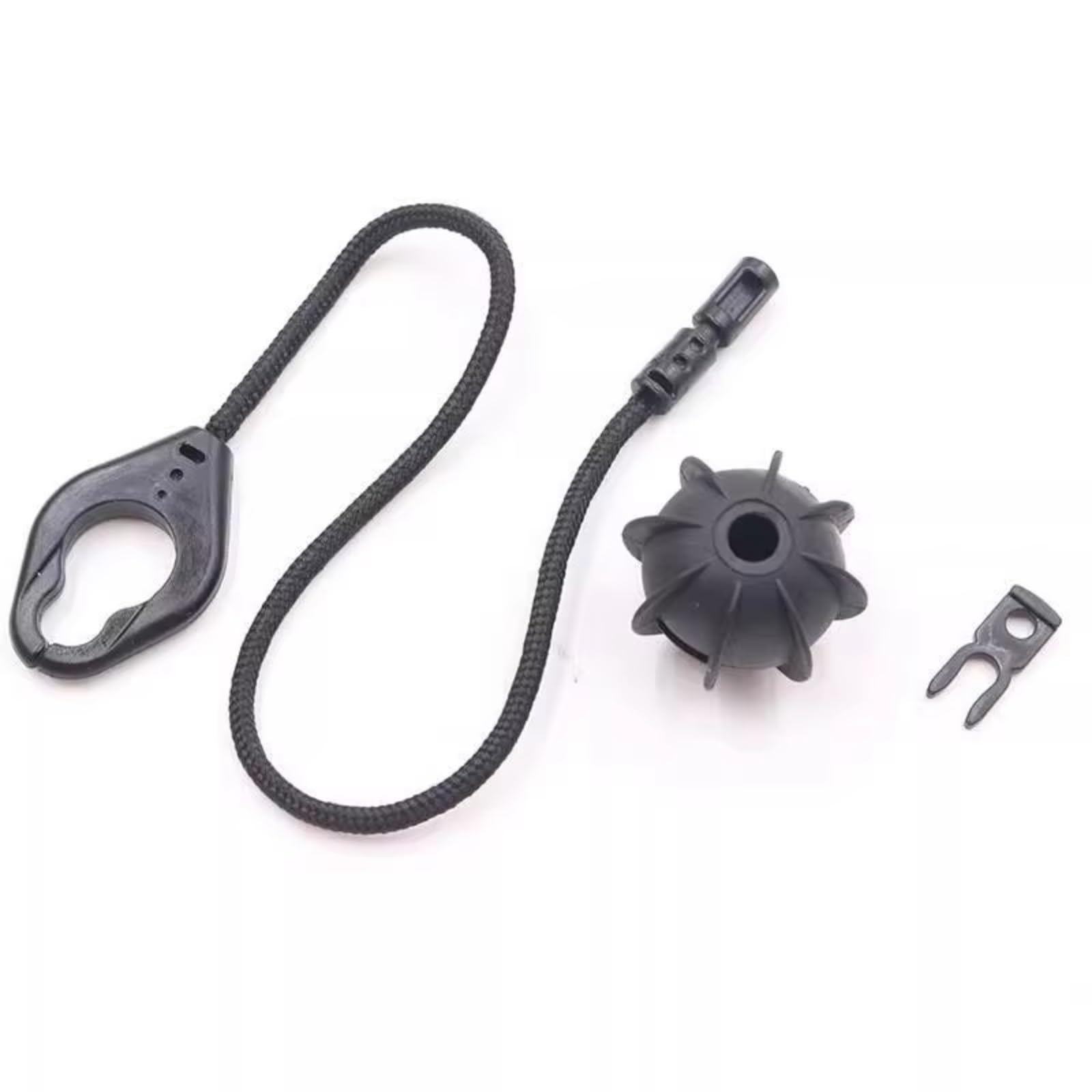 OTOZUM Auto Kofferraum Halteband Kompatibel Mit VW Für Scirocco Für Polo Auto Heckhutablagenschnur Kofferraum Lanyard Befestigungshalter Clip Hutablageschnur Pivot Hanger Seil von OTOZUM